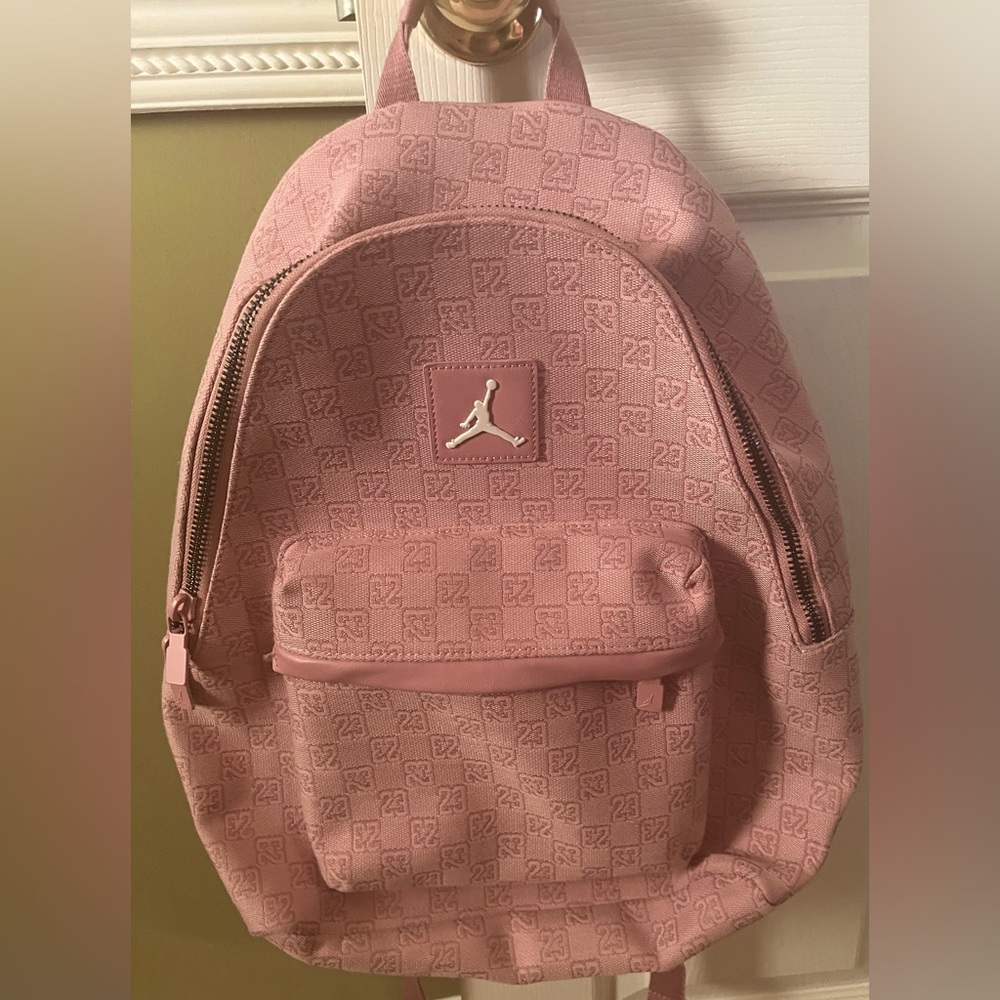 PRE LOVED LIKE NEW PINK JORDAN BACKPACK